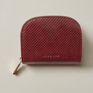 Love & lore mirror card holder coin purse